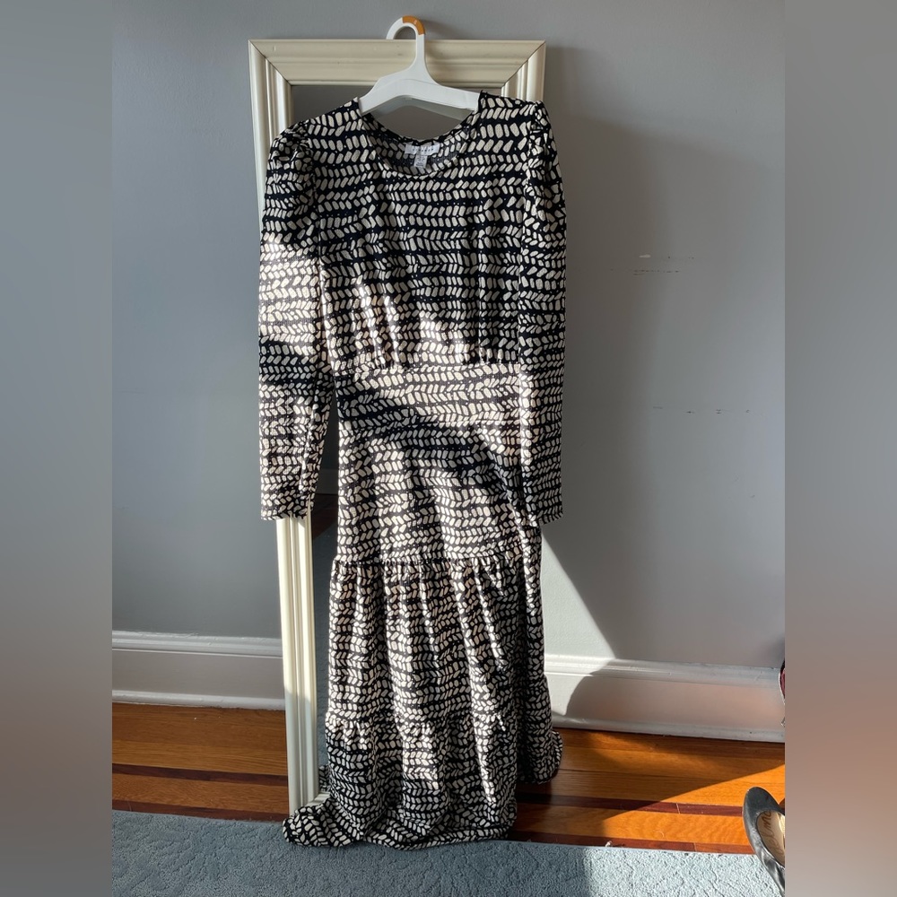 Long sleeve maxi dress